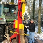 RABAUD - Fendeuse Farmer II - Prise de force trcateur avec réserve hydraulique