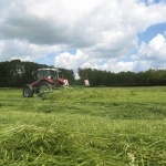 KRONE - KW 6.72 - 6 rotors - 3 andains en un seul passage