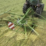 KRONE - SWADRO 42 - Ratissage propre sur sols non plats