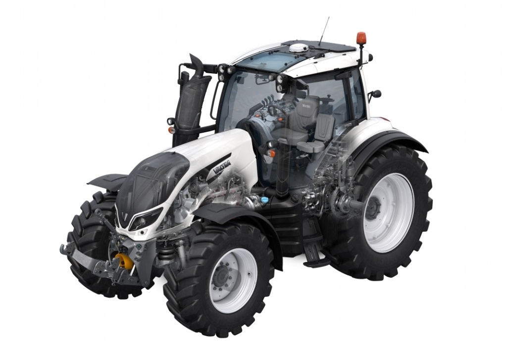 Valtra T4 - Chassis, transmission, cabine et moteur conçus et fabriqués en Finlande