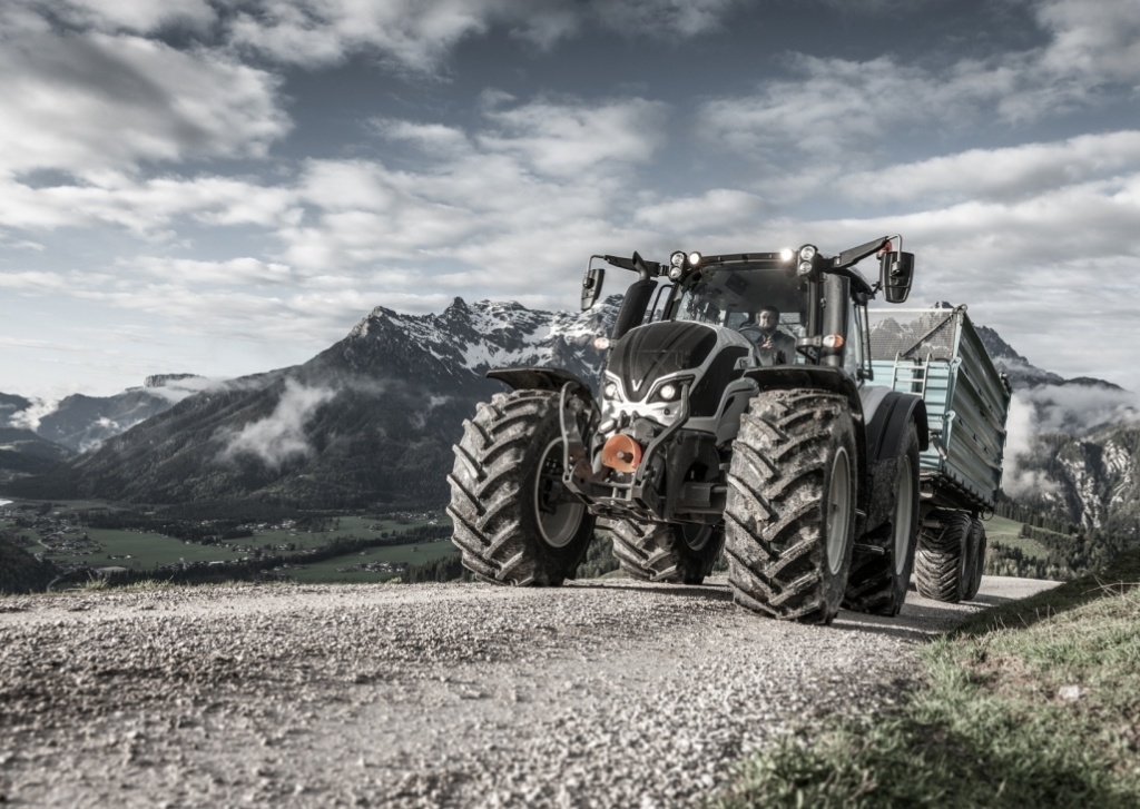 Valtra N4 - Systéme Hill Hold disponible pour un démarrage en côte facile!